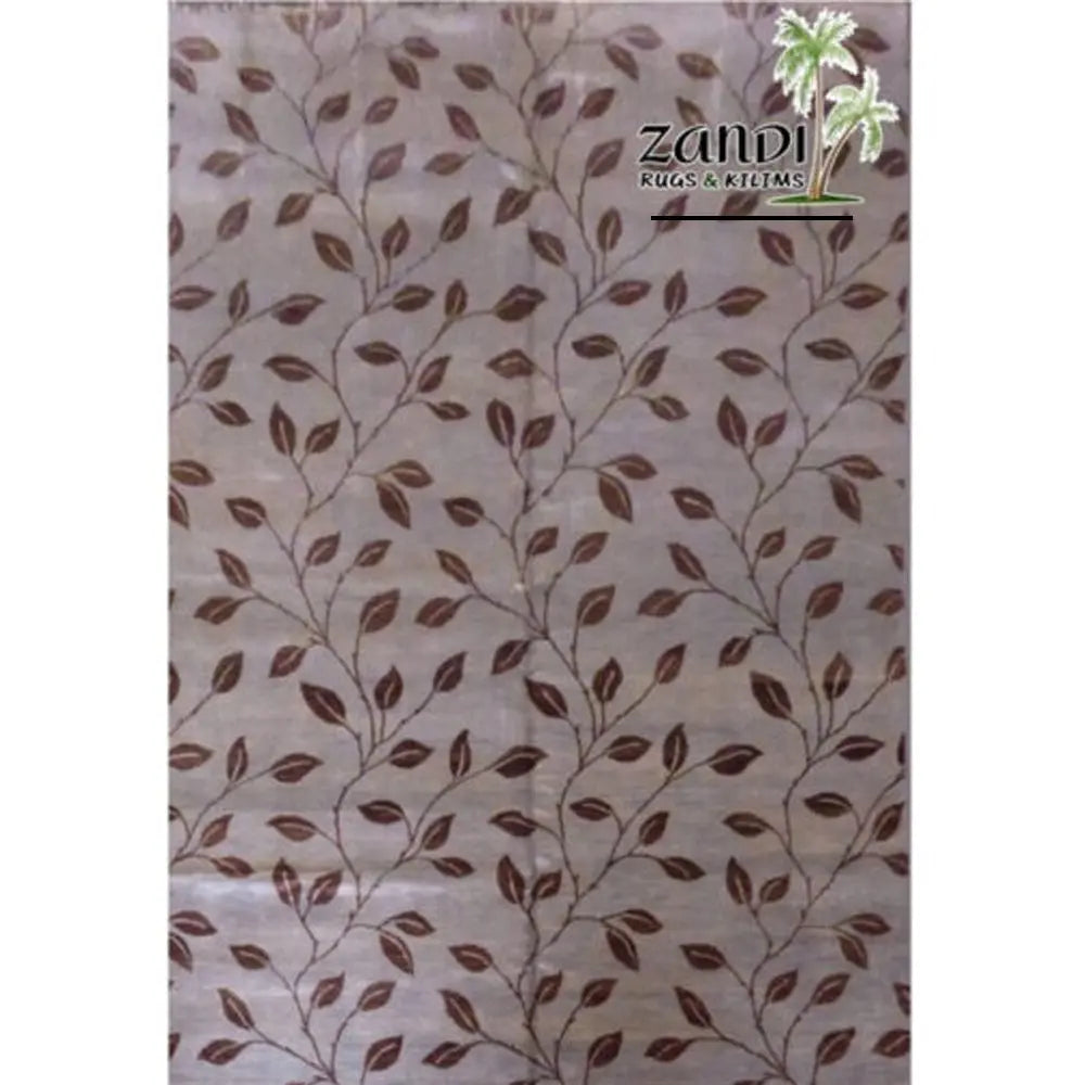 One Of The Kind Indian Modern Design Rug 9'9"X13'7" zandirugs